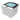 Schrägansicht der weißen VRProXS Desinfektionsbox von bestware mit schwarzem Deckel, blauem Lichtgitter und obenliegendem Bedienfeld.
