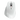 Draufsicht der weißen Cherry Stream Mouse Comfort mit einem mittig platzierten Scrollrad und einer leuchtenden Status-LED.