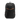 Frontalansicht des schwarzen Everki Glide Rucksacks mit orangefarbenen Akzenten, Laptop-Fach und einer verschließbaren Vortasche.