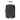 Frontalansicht des schwarzen Everki Wheeled 420 Rollkoffers mit ausziehbarem Teleskopgriff, Seitengriff und orangefarbenem D-Ring-Detail.