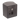 Schrägansicht der schwarzen HTC VIVE SteamVR Basisstation 2.0 mit sichtbarer Rückseite inklusive Anschlüssen, Stativgewinde und Produktdaten.