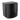 HTC VIVE SteamVR Basisstation 2.0 in einer mattschwarzen Gehäuseausführung mit einer glänzend schwarzen, gewölbten Frontfläche in Schrägansicht.