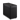 Schräge Ansicht des schwarzen Schenker CAD STATION S Gehäuses mit Mesh-Front, Anschlüssen und Power-Button an der Oberseite.