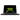Frontansicht des geöffneten XMG APEX 16 MAX (M25) Gaming-Laptops in Schwarz mit beleuchteter RGB-Tastatur und grünem XMG-Logo auf dem Bildschirm.