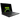 XMG NEO 16 (A25) - GameStar ELITE Z Gaming-Laptop in geöffneter Schrägansicht mit RGB-Tastaturbeleuchtung und grünem XMG-Logo auf dem Display.