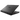 Rückseitige Schrägansicht des leicht geöffneten XMG PRO 16 VE Gaming-Laptops mit geprägtem Logo auf dem Deckel, Anschlüssen und Lüftern.