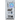 Rückansicht des weißen Gaming-PCs XMG UNIFY C1 AMD - powered by iCUE mit diversen Anschlüssen, Netzteil und blau leuchtendem Lüfter.