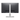 Rückansicht des Monitors Dell Pro Plus P2425D mit silbernem Standfuß und sichtbaren Anschlüssen am unteren Gehäuserand.