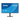 Frontalansicht des iiyama ProLite XB2796QSC-B1 Monitors mit schwarzem Standfuß und eingeschaltetem Display samt Produktinformationen.