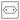 Frontalansicht eines quadratischen Symbols für eine C8-Buchse mit zwei Kontaktöffnungen innerhalb einer geometrischen Linienform.