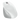 Weiße Cherry Stream Mouse Comfort in perspektivischer Schrägansicht mit strukturierten Seitenflächen und mittigem Scrollrad.