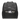 Frontalansicht des schwarzen Everki Advance Rucksacks mit Reißverschlussfach und integriertem ID-Halter.