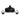 Frontalansicht des Pimax Crystal Super Ultrawide VR-Headsets mit blau beleuchtetem V-förmigem Design und zwei dazugehörigen Hand-Controllern.