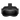 Frontalansicht der schwarzen VR-Brille HTC VIVE Focus Vision mit integrierten Kameras und verstellbarem Kopfband.
