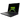 Geöffnetes XMG PRO 16 VE GameStar Max Gaming-Laptop in schräger Ansicht mit bunt beleuchteter RGB-Tastatur und grünem XMG-Logo auf dem Display.