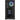 Rückansicht des schwarzen Desktop-PCs XMG SECTOR E - AMD mit I/O-Panel, Grafikkarten-Anschlüssen und einem bunten RGB-Lüfter oben rechts.