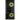 Rückansicht des schwarzen XMG TRINITY X - AMD Gaming-PCs mit I/O-Anschlüssen, Netzteil und zwei grün beleuchteten Lüftern.