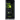 Frontalansicht des XMG UNIFY C1 AMD - powered by iCUE Gaming-PCs mit Blick auf das schwarze Innenleben und die neongrün leuchtenden Lüfter.