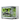 Schrägansicht des weißen Gaming-PCs XMG UNIFY C2 AMD - powered by iCUE mit Glasfenster und grün-gelber RGB-Komponentenbeleuchtung.