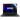 Schwarzer XMG FUSION 15 (L25) Gaming-Laptop, geöffnet in Frontansicht mit eingeschaltetem Display und RGB-Tastatur.