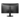 Rückansicht des schwarzen AOC Monitors U27B3AF inklusive Monitorständer und VESA-Halterung.