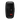 Unterseite der schwarzen Cherry STREAM Desktop Maus mit zentralem optischem Sensor, Ein-Aus-Schalter und rotem Logo-Element.