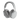 Grauer Fractal Design Scape Kopfhörer in Frontalansicht mit gepolstertem Kopfbügel und sichtbaren Bedientasten an den Gehäuseseiten.