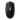 Frontalansicht der schwarzen Logitech G305 X Superlight Lightspeed Gaming-Maus mit Mausrad, DPI-Taste und blau leuchtender Anzeige auf der Oberseite.