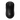 Draufsicht der schwarzen kabellosen Gaming-Maus Logitech G Pro X Superlight 2 mit mittigem Mausrad und leuchtender Status-LED.